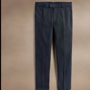 James Perse Stretch Micro Twill Trouser - Academy Navy Size 32